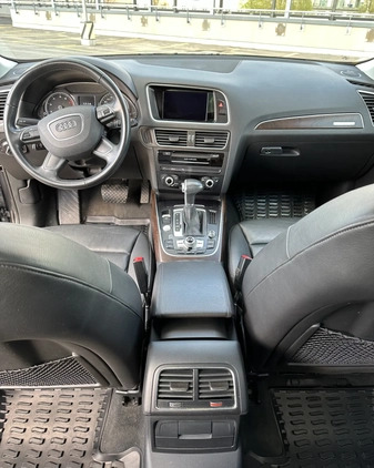 Audi Q5 cena 79990 przebieg: 143695, rok produkcji 2016 z Kąty Wrocławskie małe 277